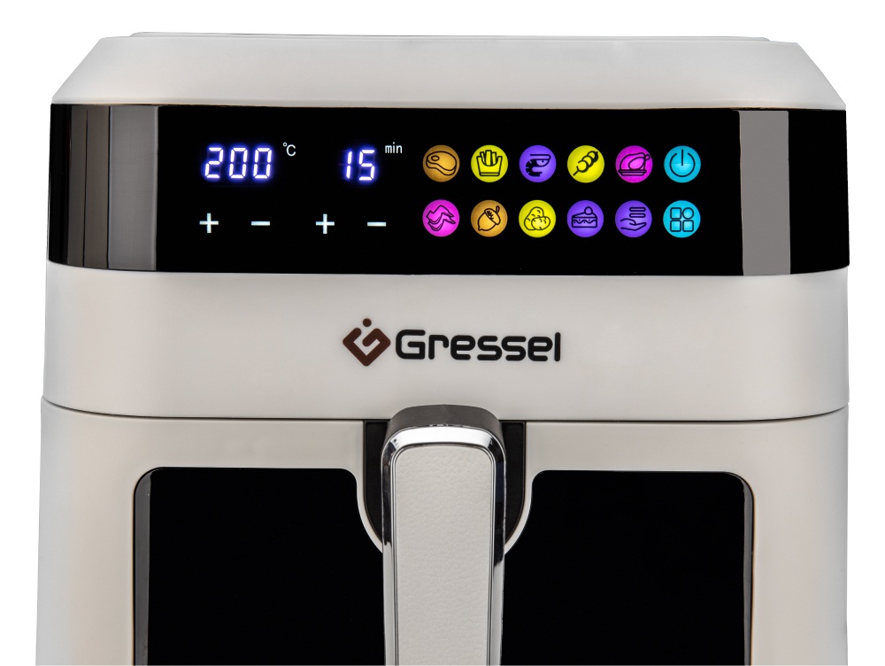 9280746 Аэрогриль Gressel RGAF-771824 белый STDN-0097188 - Вид №9