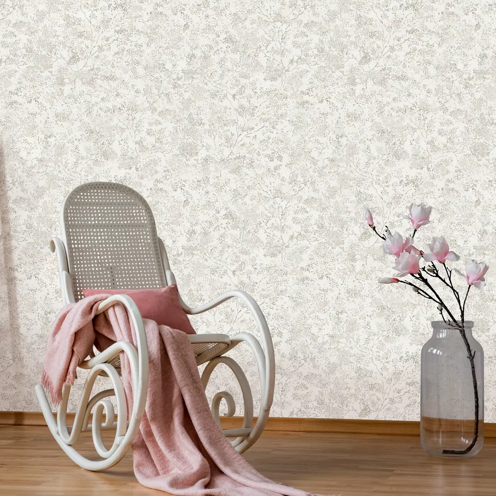 Обои флизелиновые Elysium Ильма белые 1.06 м Е77300 STLM-2092504 - Вид №2