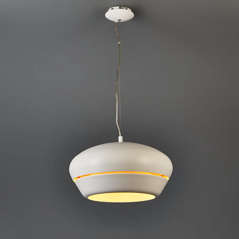 Светильник подвесной Eglo Fosalba под лампу 3 м² цвет белый STLM-2184079 - Вид №4