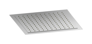 Встроенный верхний душ квадратный 332х332 нерж.сталь WE ARE IB ma034ss Brushed Nickel Monamour