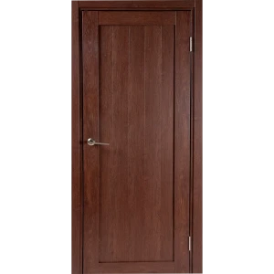 Дверь межкомнатная глухая Кантри 60x200 см, ПВХ, цвет дуб сан-томе, с фурнитурой
