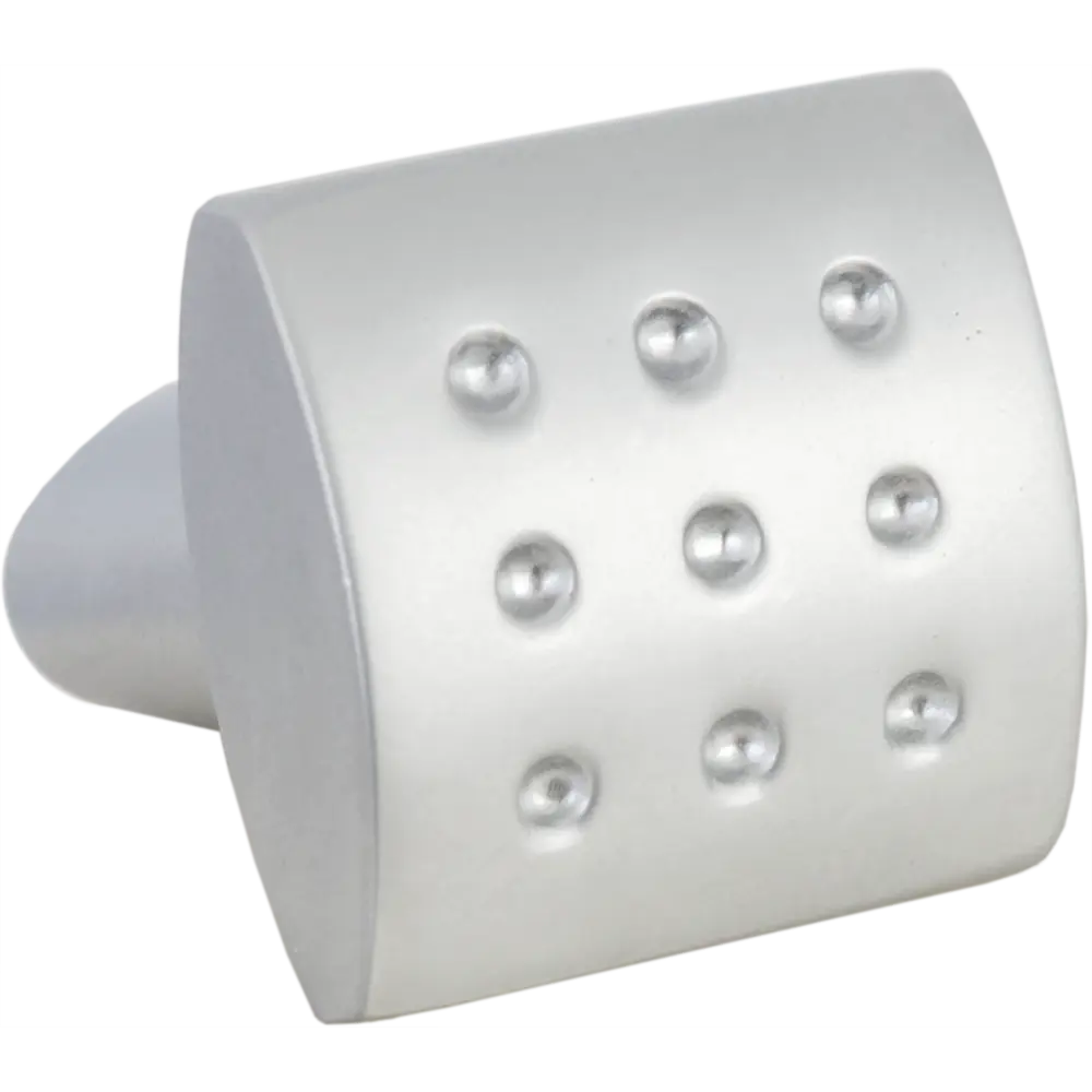 Мебельная ручка-кнопка Edson 1293 20x20 мм цвет матовый хром STLM-2161224