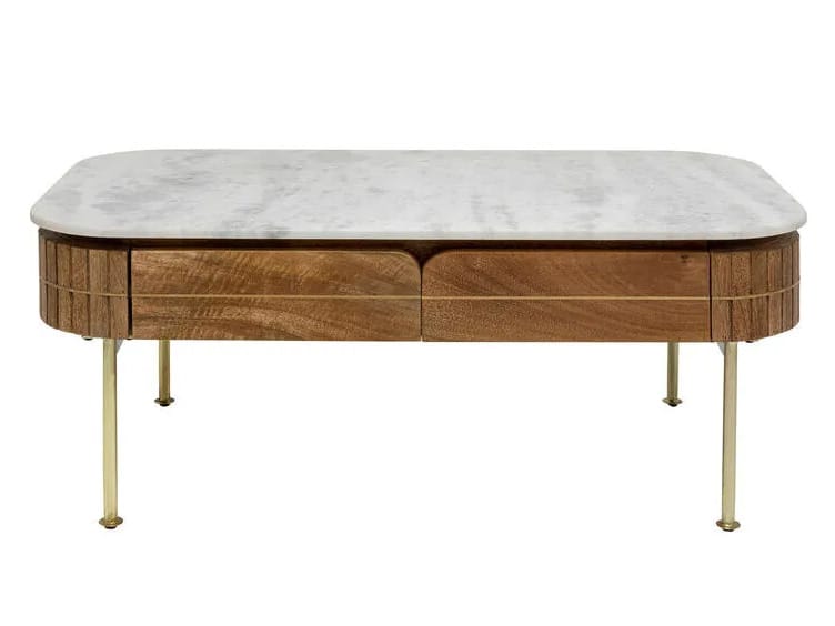 Журнальный столик из массива дерева KARE Design Grace ARCH-00045582