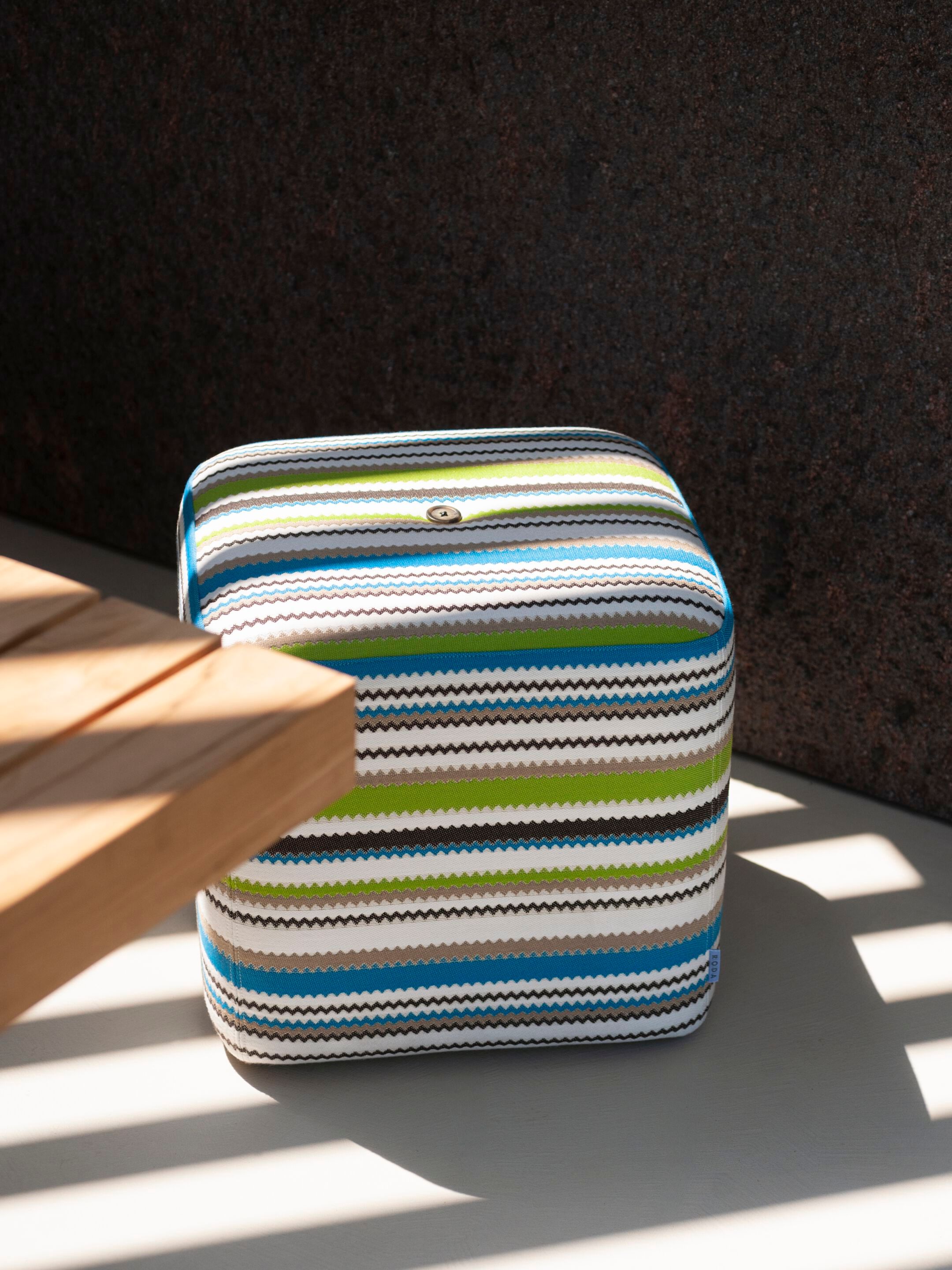 Ткань квадратный сад пуфик RODA ARCH-00097582 - Вид №5