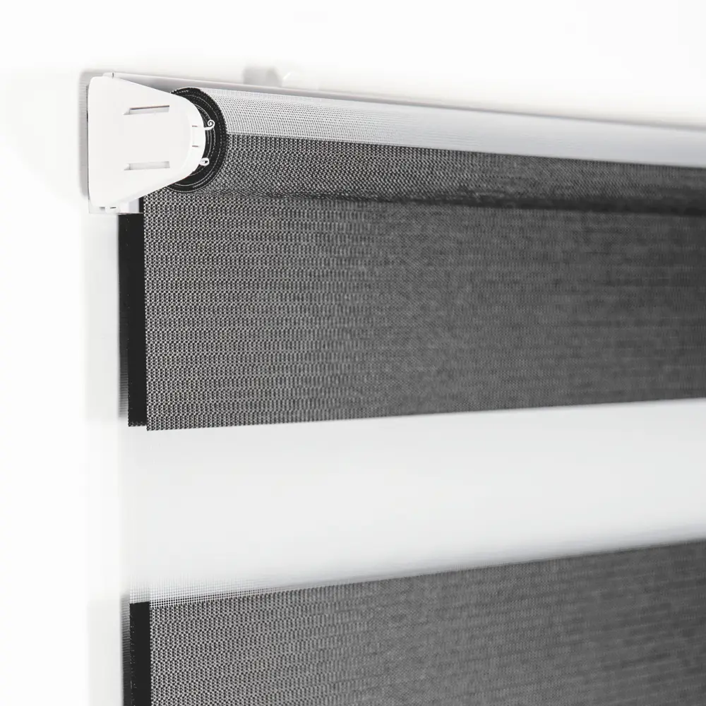 Штора рулонная день-ночь Silver 50x160 см графит MIAMOZA Д/Н SILVER STLM-2156627 - Вид №1