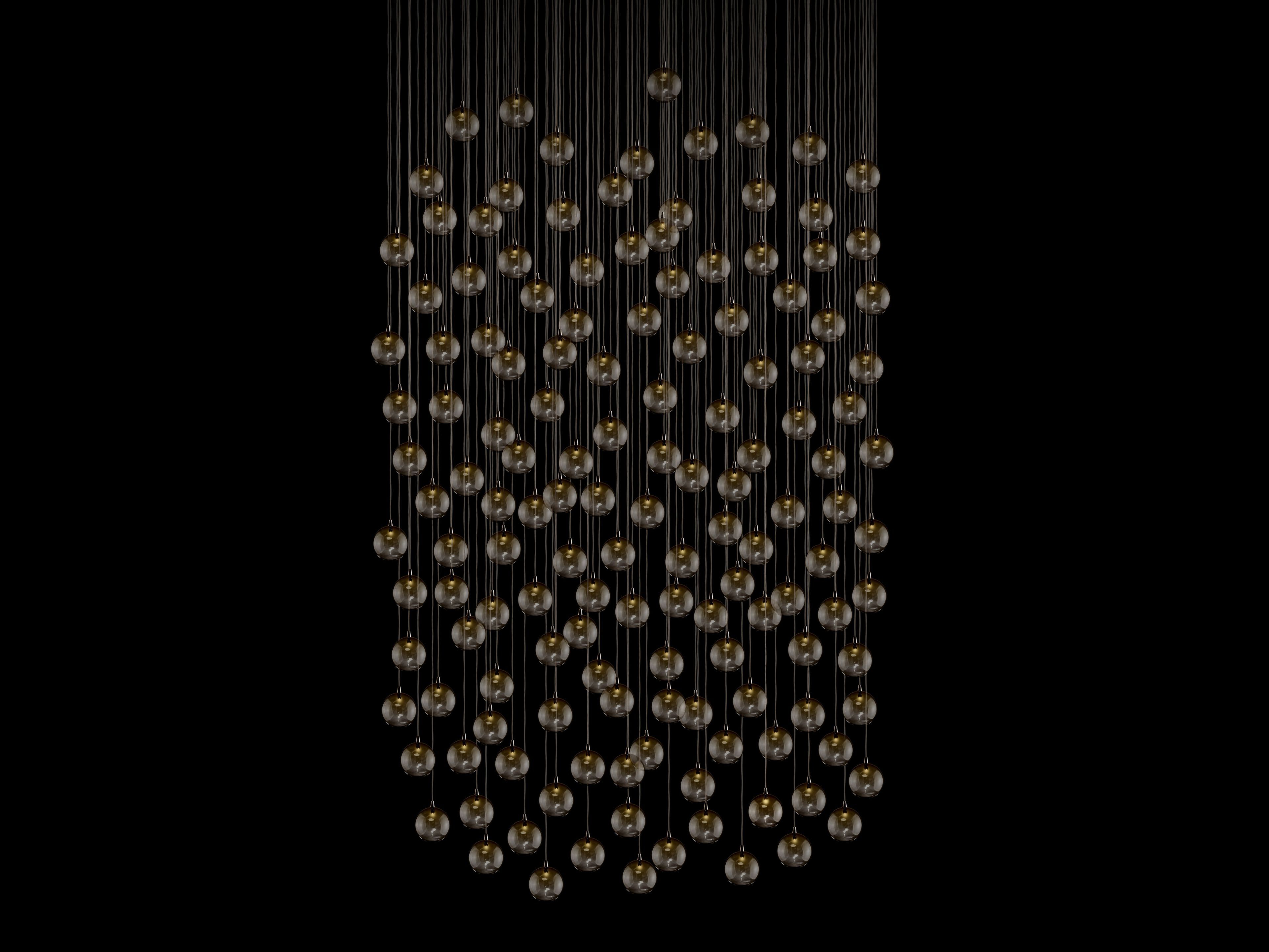 Стеклянный светодиодный подвесной светильник ILFARI Ballroom ARCH-00050260 - Вид №1