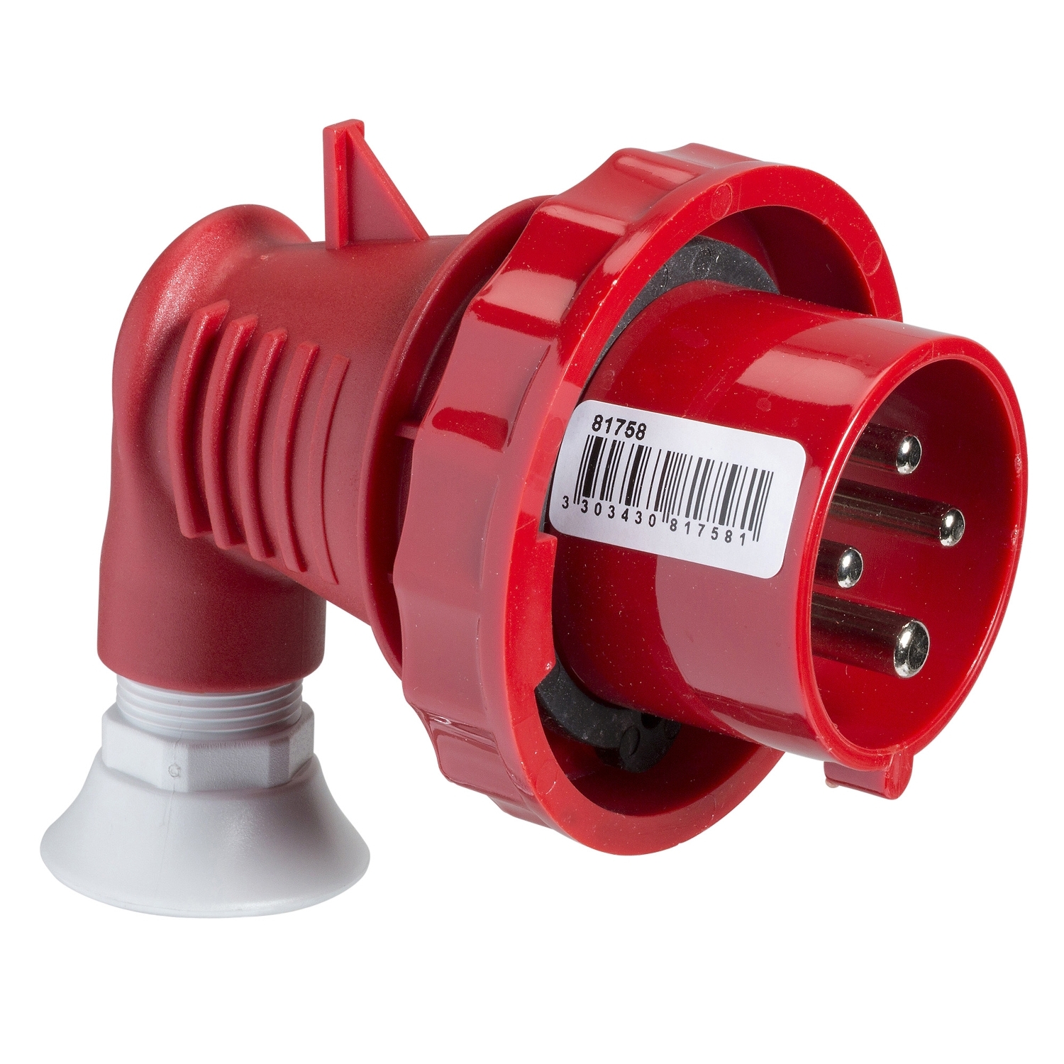 81759 УГЛ КАБ ВИЛК ВИНТ 16A 3PNE 380-415 IP67 Schneider Electric PratiKa 