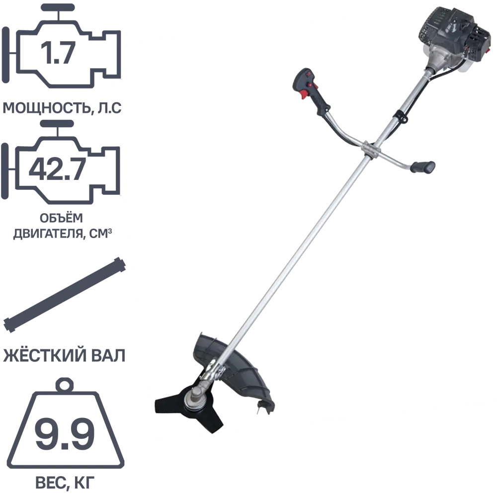 Мотокоса бензиновая Sterwins 43СС 1.7 л.с STLM-2100621 - Вид №1