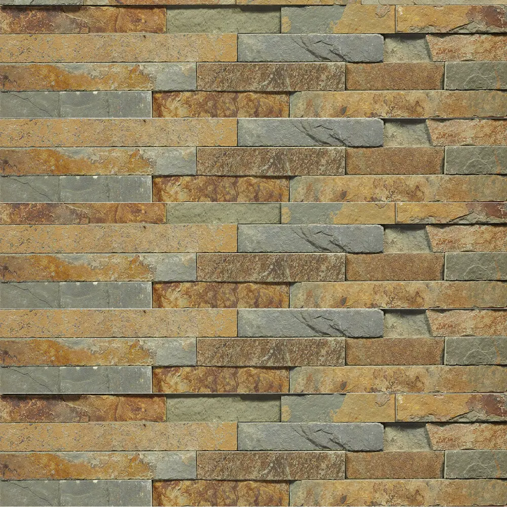 Камень натуральный сланец Pharaon мультиколор 0.63 м² STLM-2013880