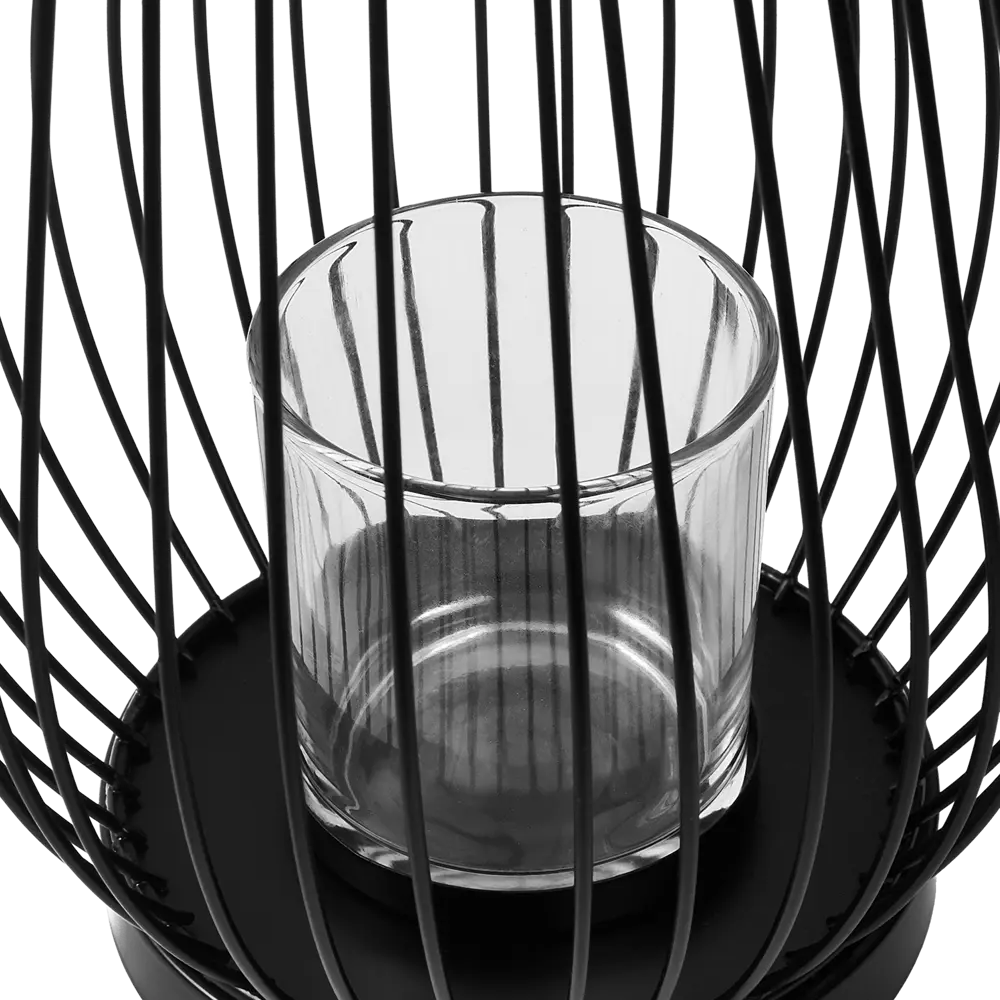 Подсвечник для свечи Atmosphera 17x23.5 см черный STLM-2191529 - Вид №2