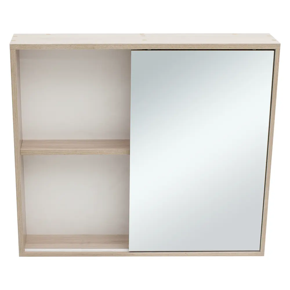 Шкаф зеркальный «Римини» 80 см цвет белый 17118398 STLM-2153342 AQUALIFE DESIGN 