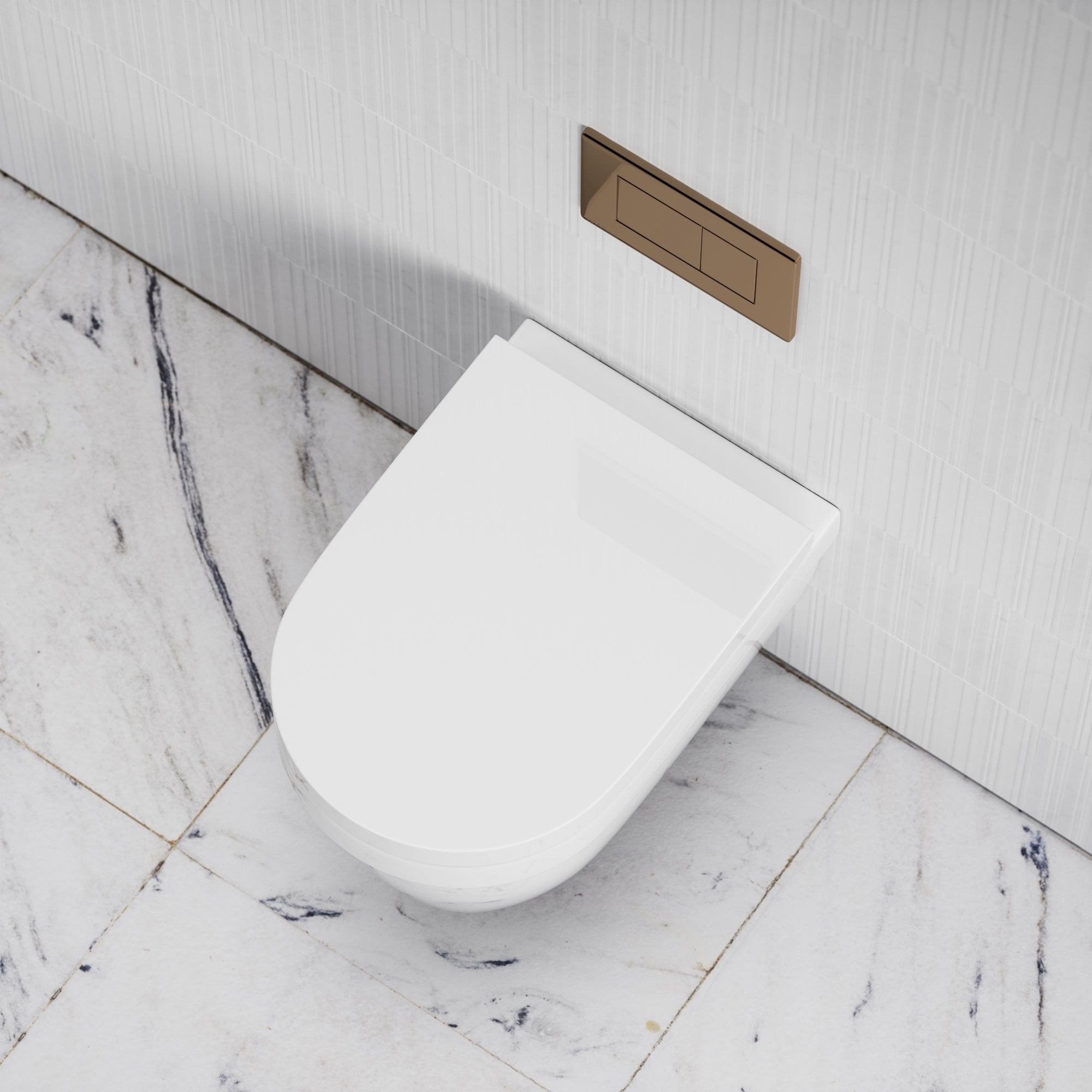 Керамический подвесной туалет без бриды LUSSO BERKELEY ARCH-00030463 - Вид №16