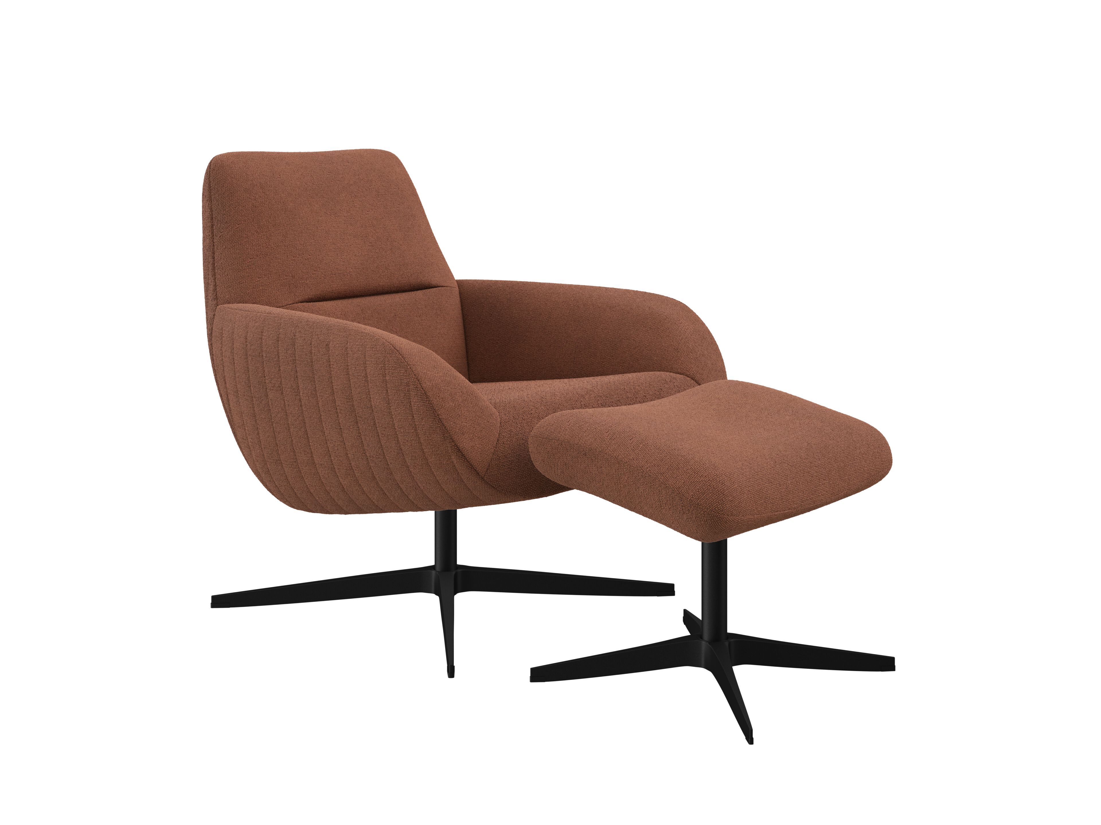 Тканевое кресло с подставкой для ног DÔME DECO Awaken ARCH-00039329 - Вид №8