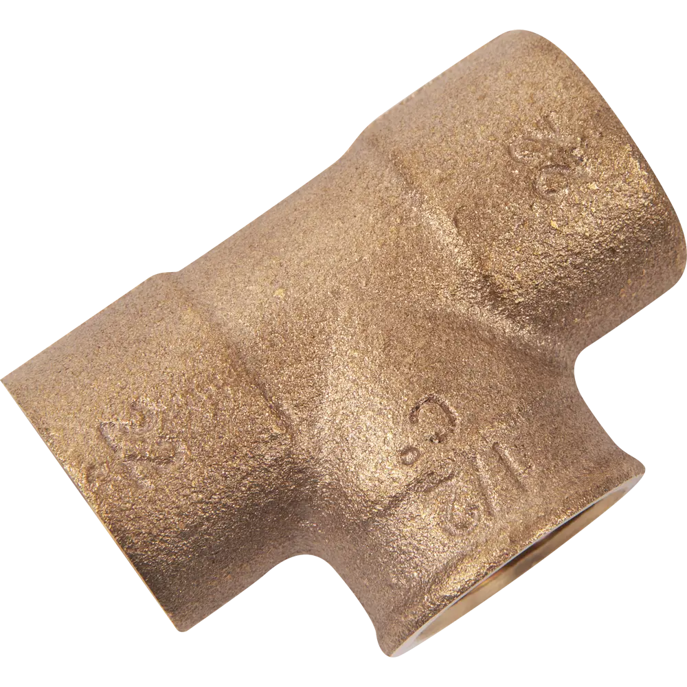 Тройник Viega 22х1/2"х22 мм внутренняя резьба, медь 101978 STLM-2181911 - Вид №1