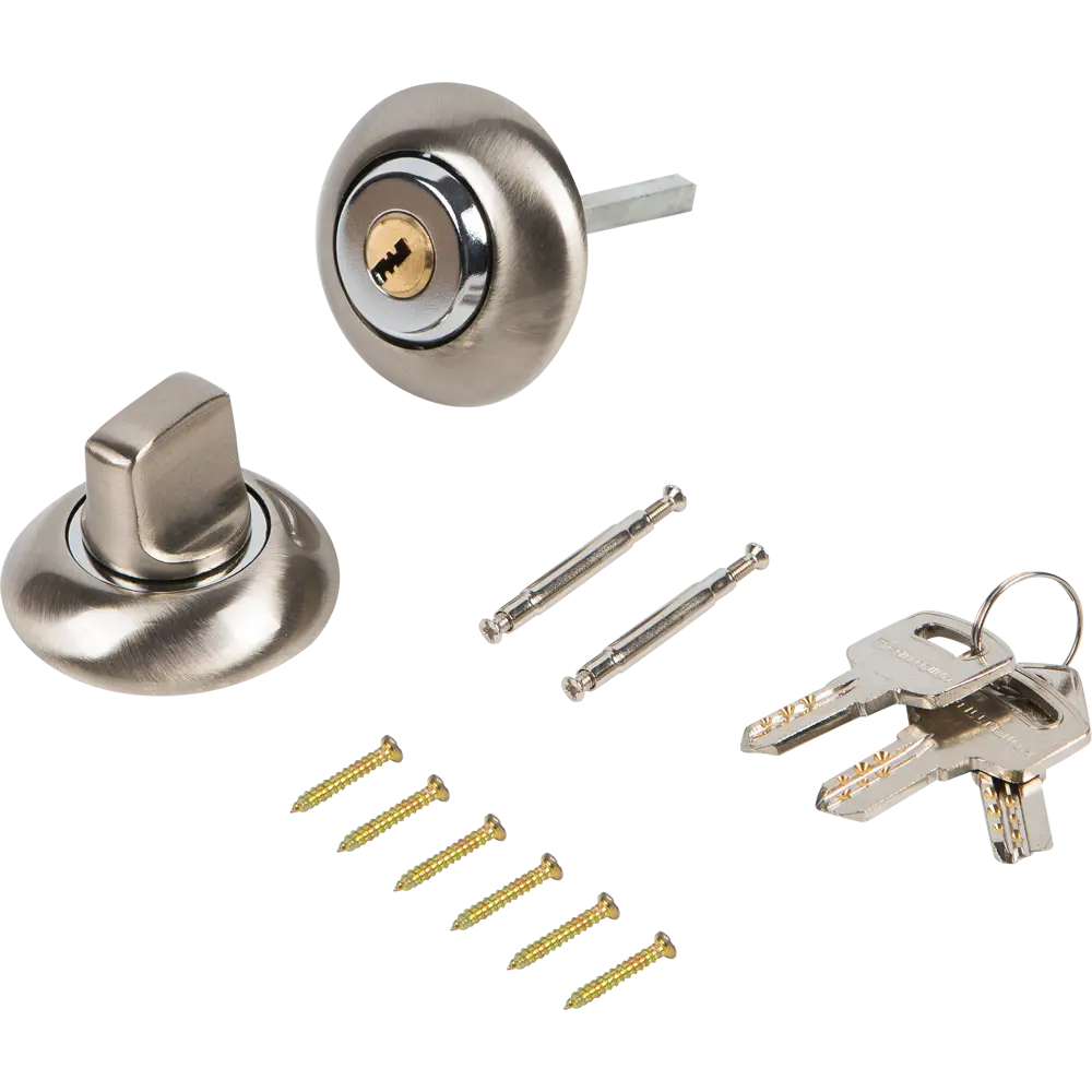 Фиксатор-ключ Palladium 10х40 мм цвет перламутровый никель STLM-2105228 - Вид №2