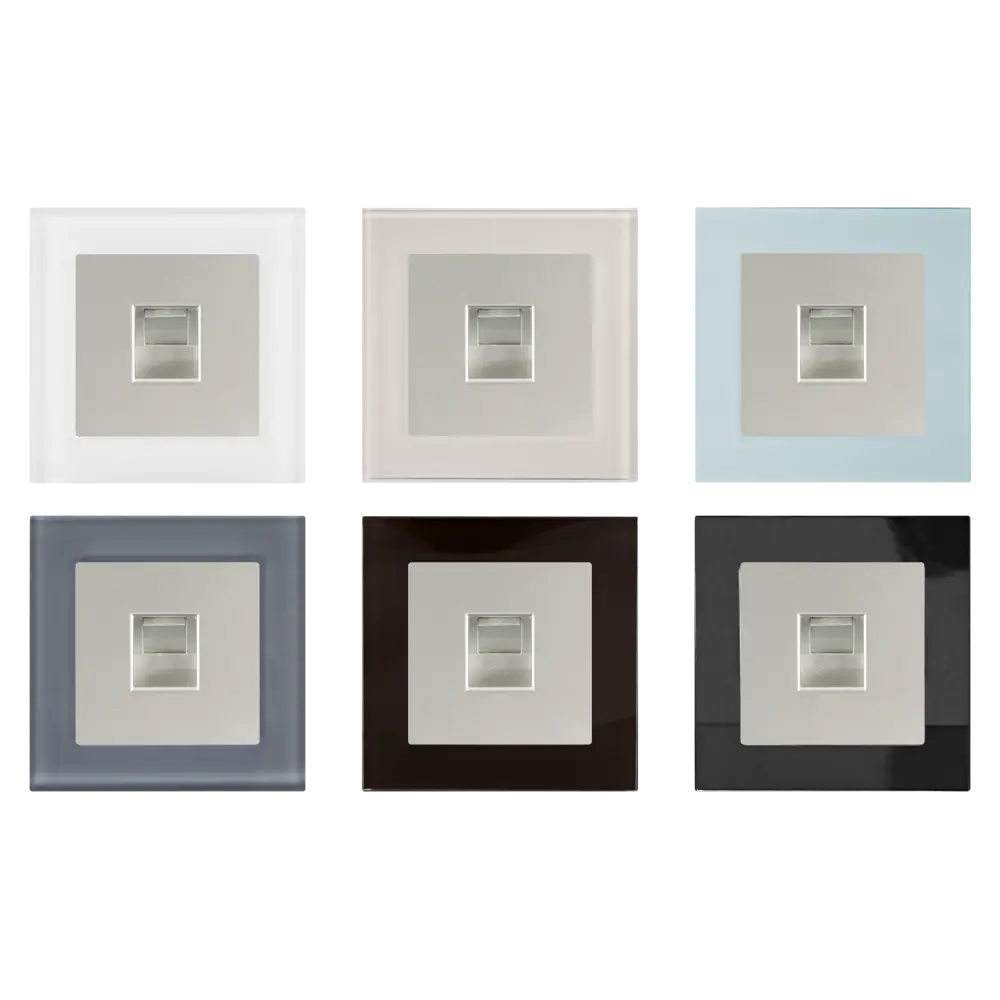 Сетевая розетка WERKEL RJ-45 для скрытого монтажа 17782176 Встраиваемые механизмы STLM-0008608 - Вид №1