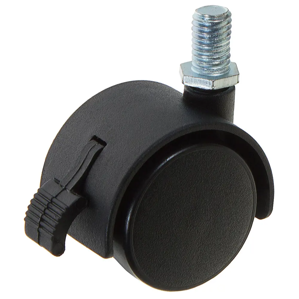 Колесо LWTB-40, 40 мм поворотное с тормозом LARVIJ STLM-2156595