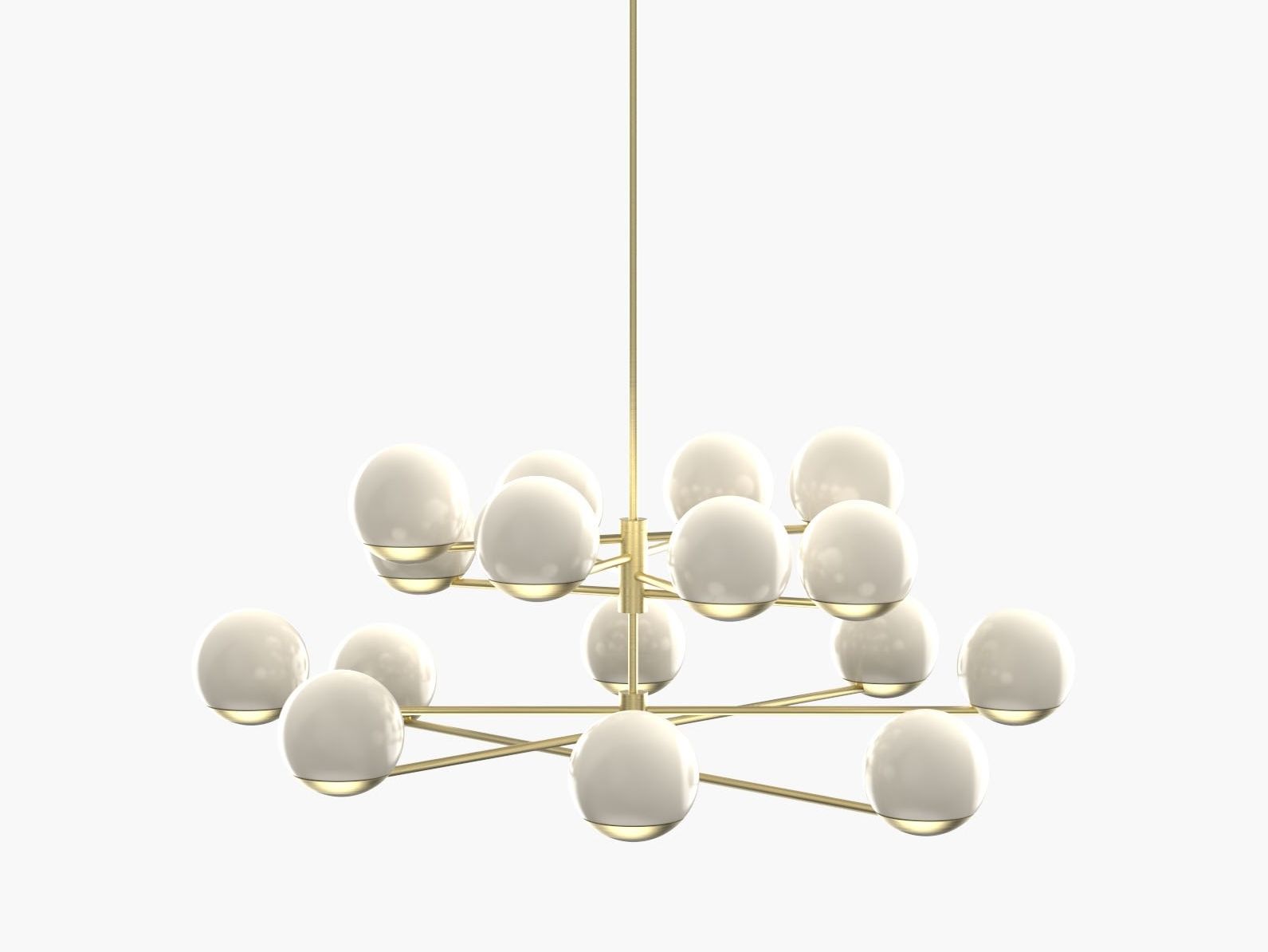 Светодиодный потолочный светильник ручной работы Cameron Design House Мяч и обруч ARCH-00039521 - Вид №3