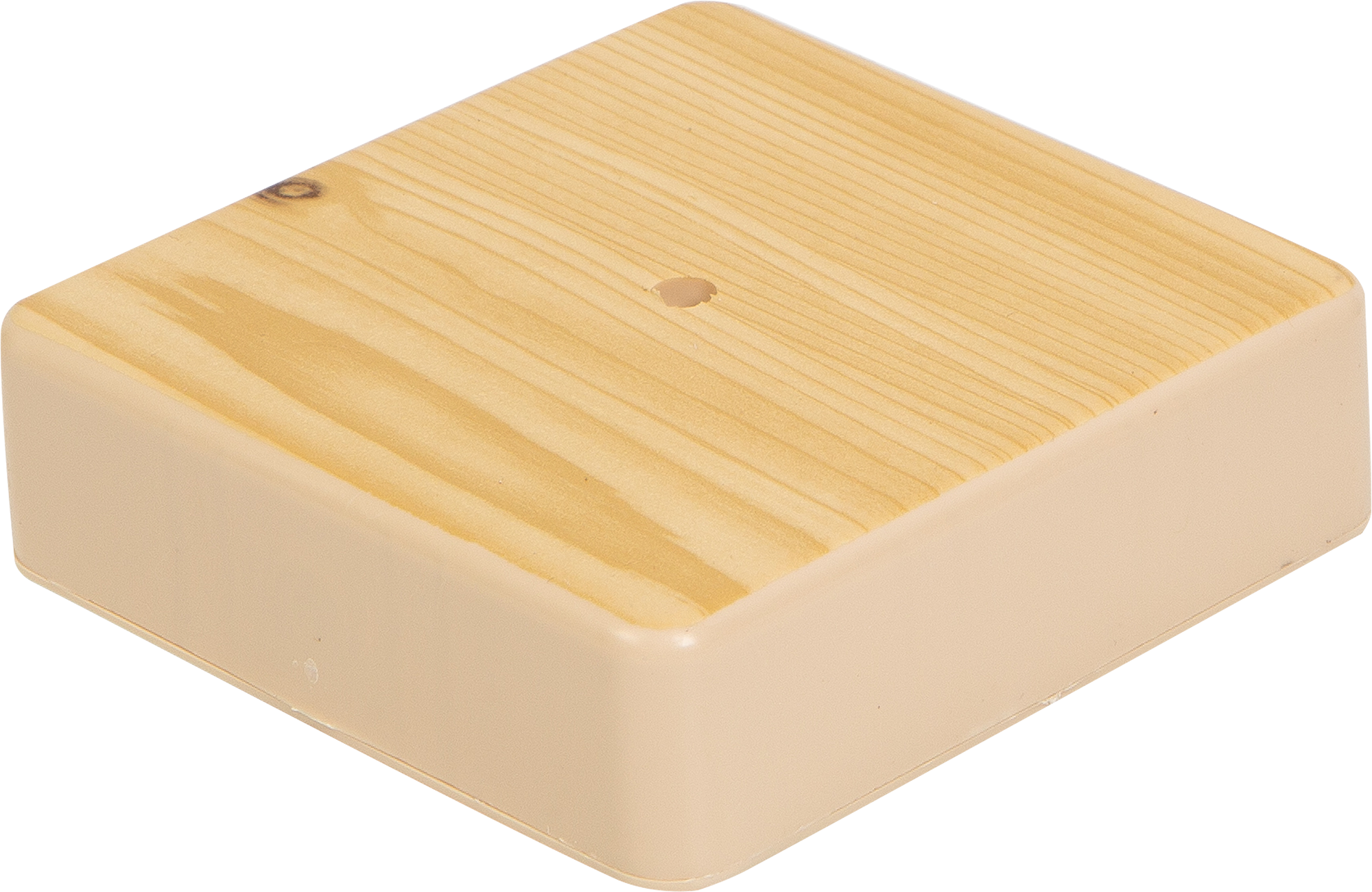 82536120 Распределительная коробка открытая 100×100×29 мм 2 ввода IP20 цвет сосна STLM-0029204 IEK