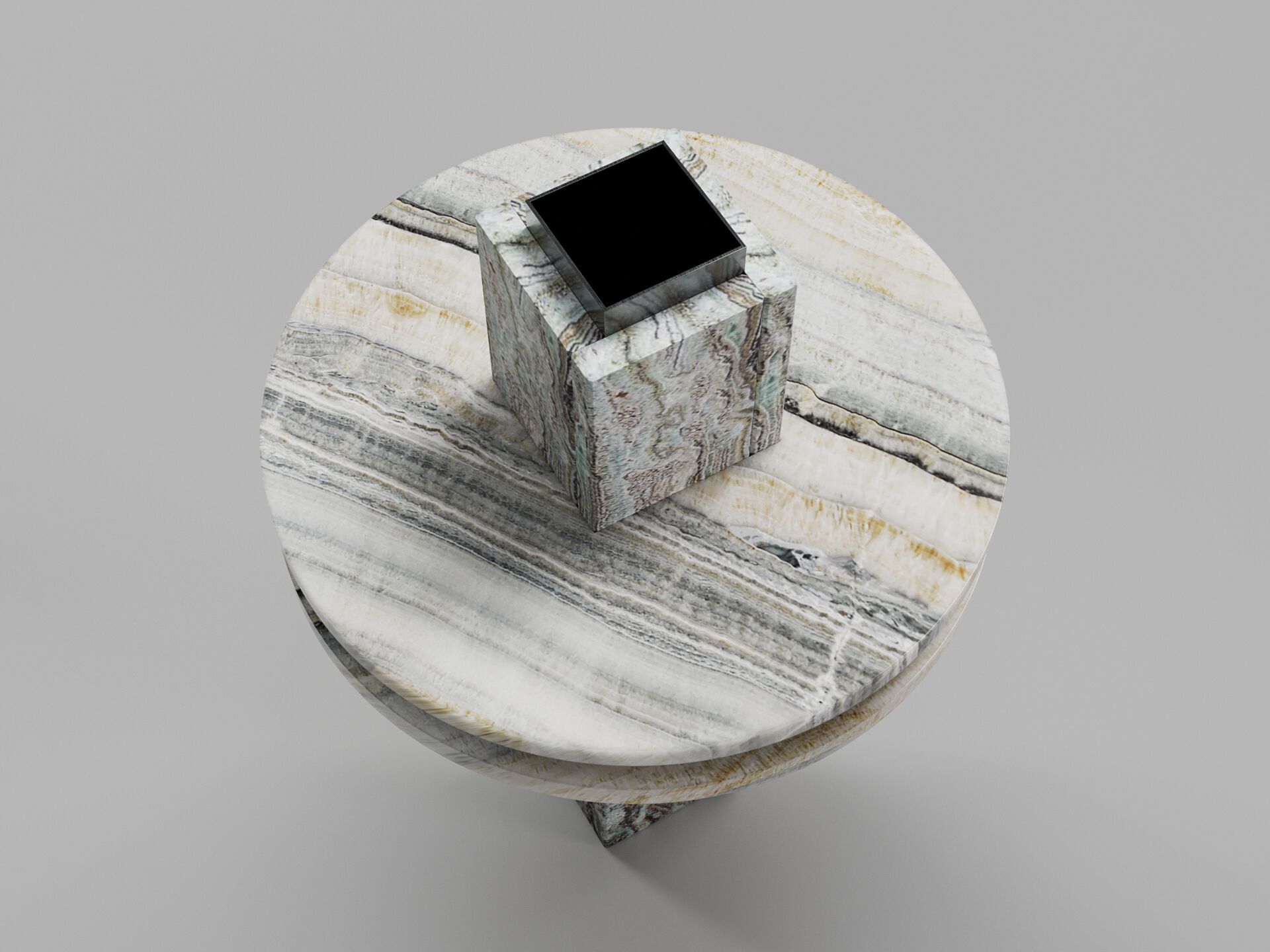 Мраморная ВАЗа VESTA FURNITURE Спутник ARCH-00108700 - Вид №1