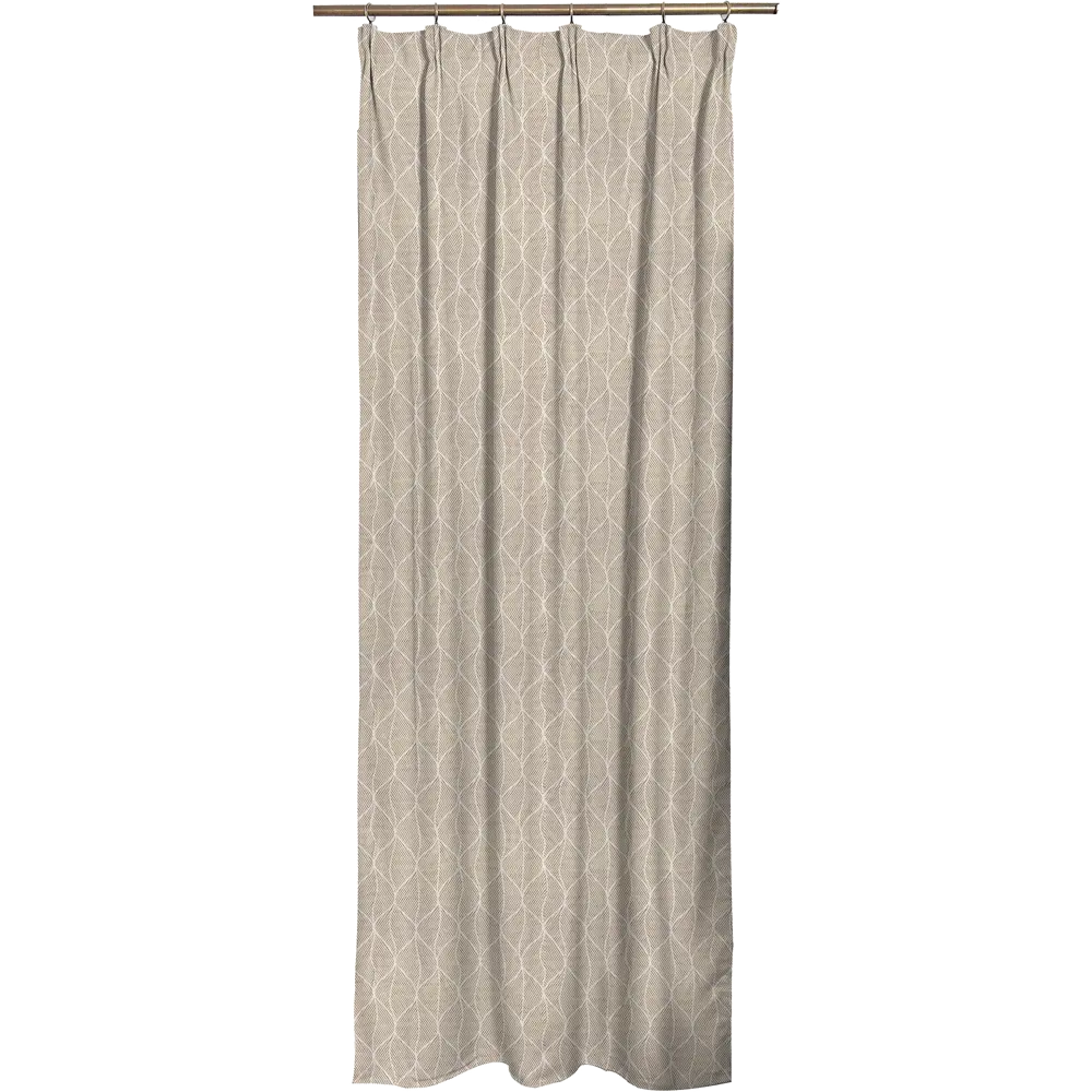 Штора на ленте Jonolhari 160x280 см цвет бежевый 82475012 STLM-2023712 INSPIRE 