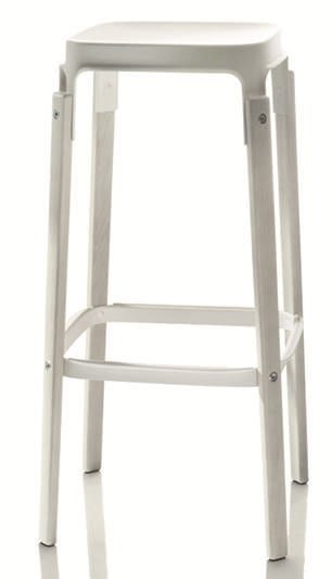 Высокий стул из стального листа и дерева Magis Steelwood ARCH-00139289 - Вид №7