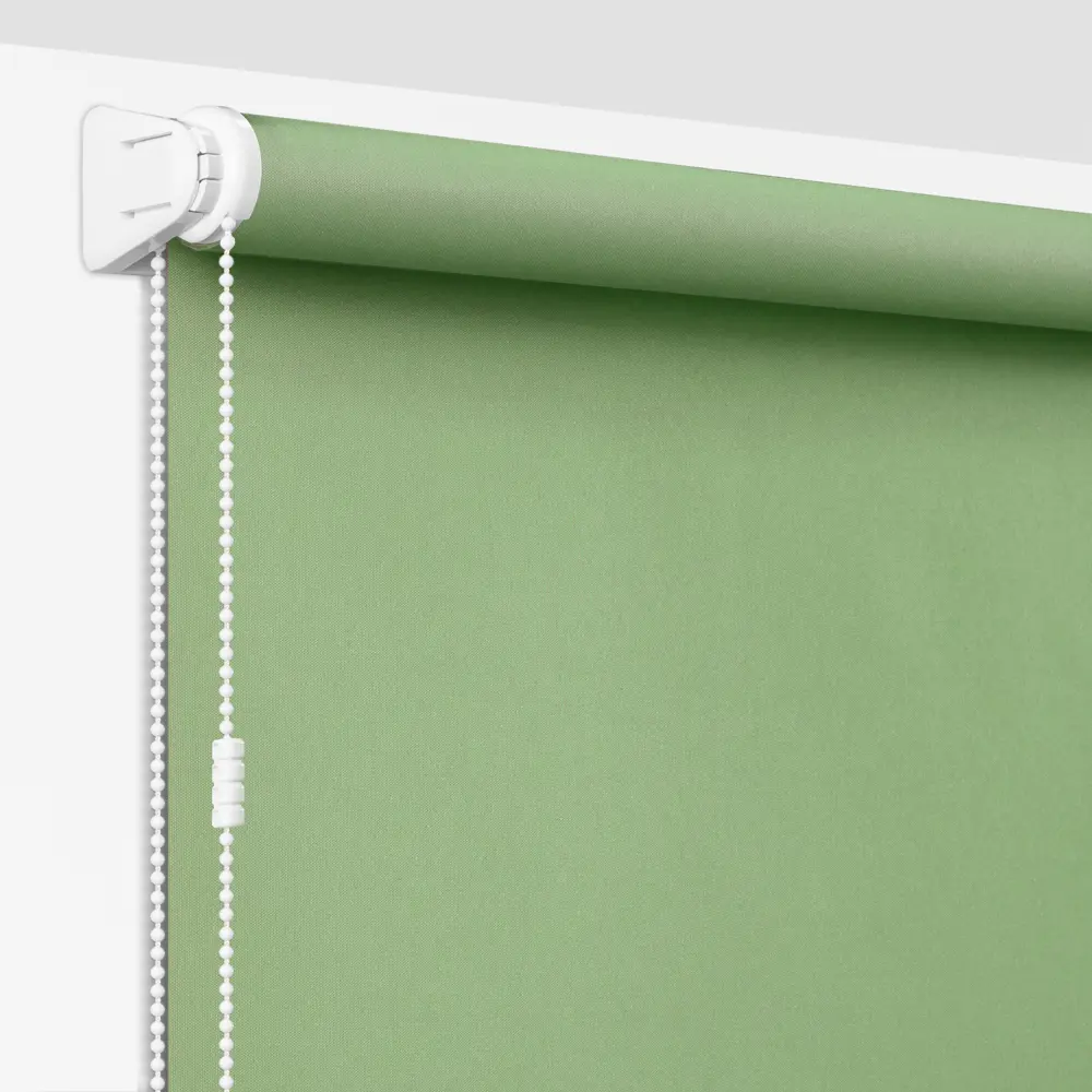 Штора рулонная Stars 70x160 см зеленая GARDEN STLM-2168290 - Вид №1