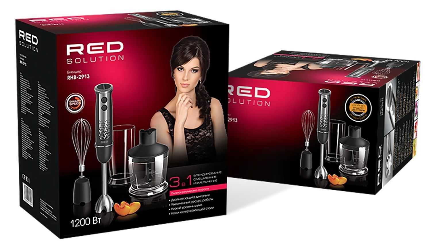 9027129 Блендер погружной RED SOLUTION RHB-2913 черный STDN-0054717 - Вид №7