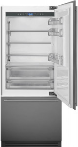 RI96RSI Холодильник / встраиваемый холодильник, 90 см, нержавеющая сталь. no-frost SMEG