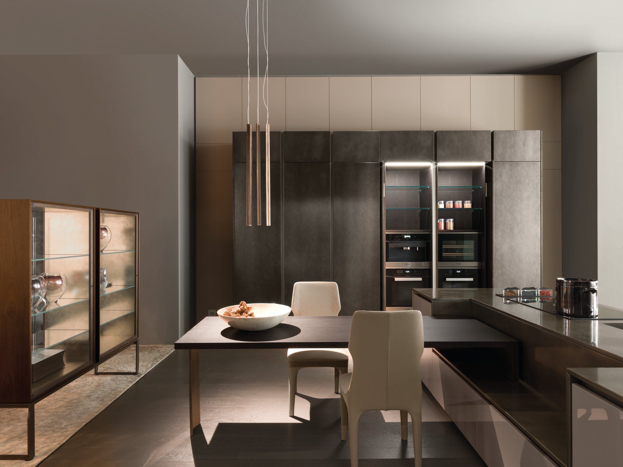 Витрина из дерева и стекла Giorgetti Aei ARCH-00036194 - Вид №5