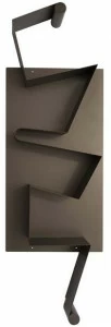 Tonin Casa Настенный книжный шкаф из лакированного металла  T6481