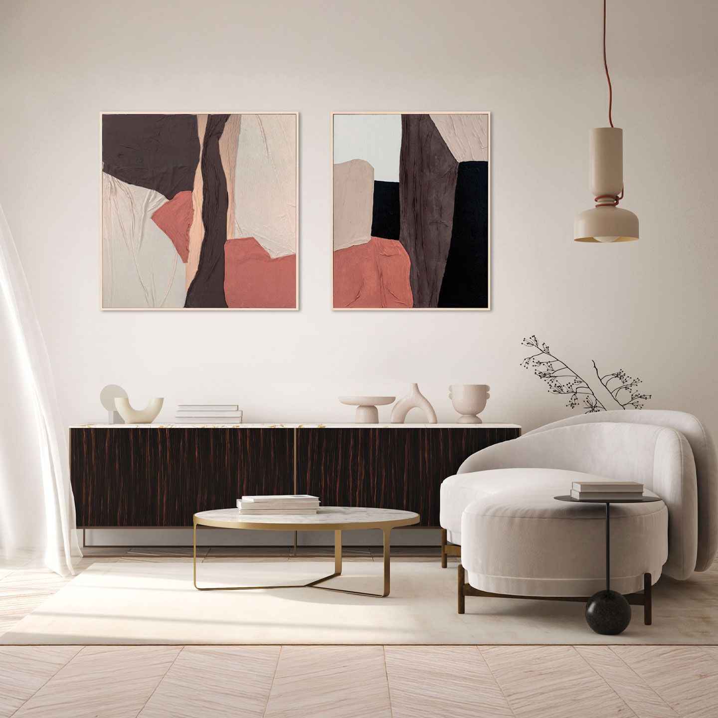 Холст рамки Agave PATCHWORK 1 ARCH-00067873 - Вид №6