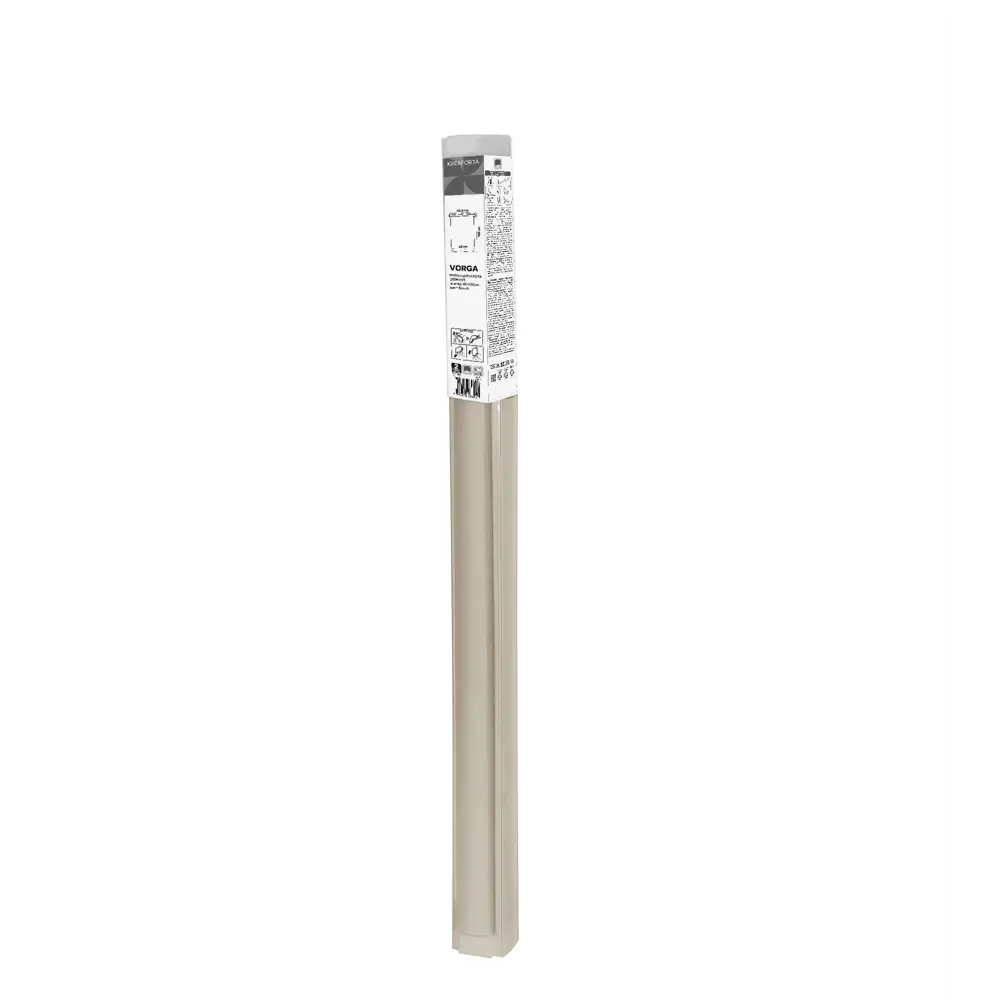 Штора рулонная блэкаут KREAFORTA Vorga 50x160 см серая STLM-2180781 - Вид №9