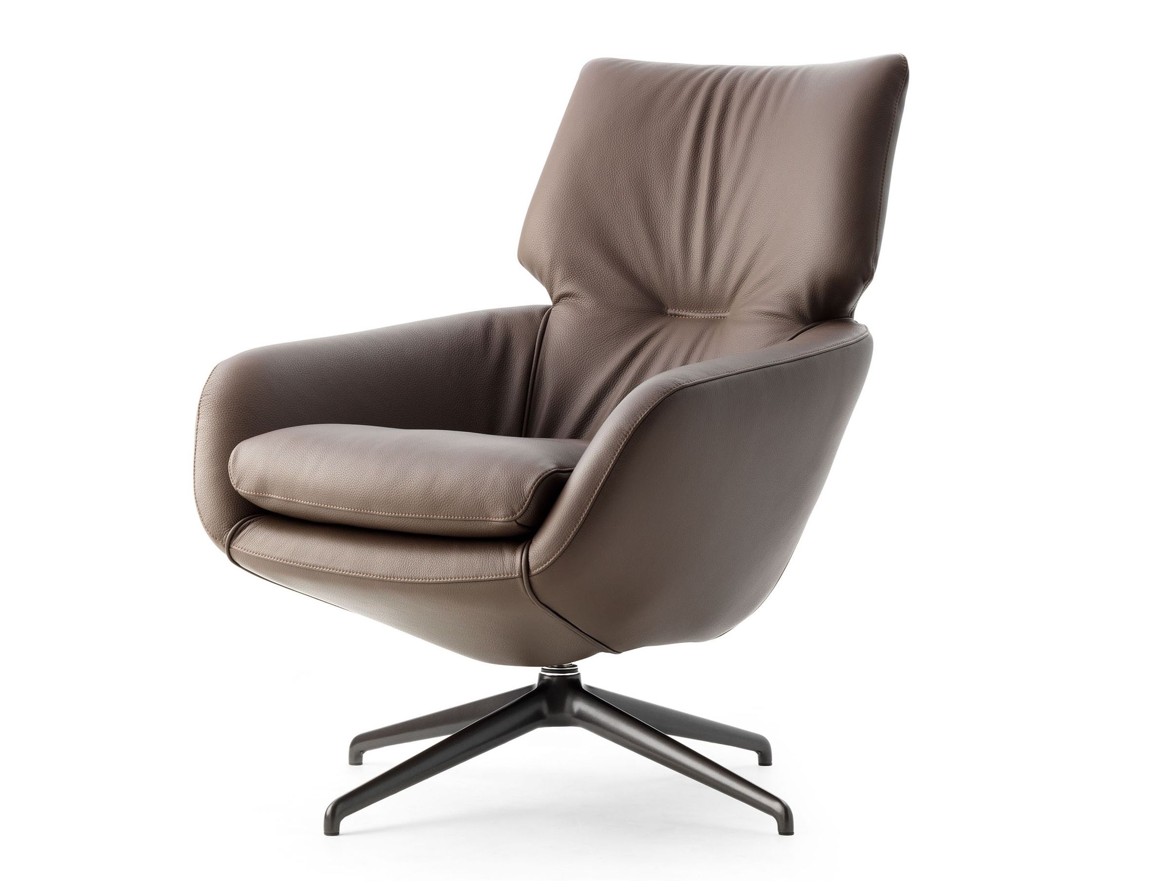 Вращающееся кресло с кожаными спицами LEOLUX LX LX694 ARCH-00016561