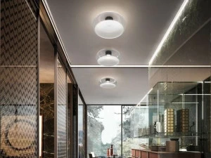 Cangini & Tucci Стеклянный светодиодный потолочный светильник Fold