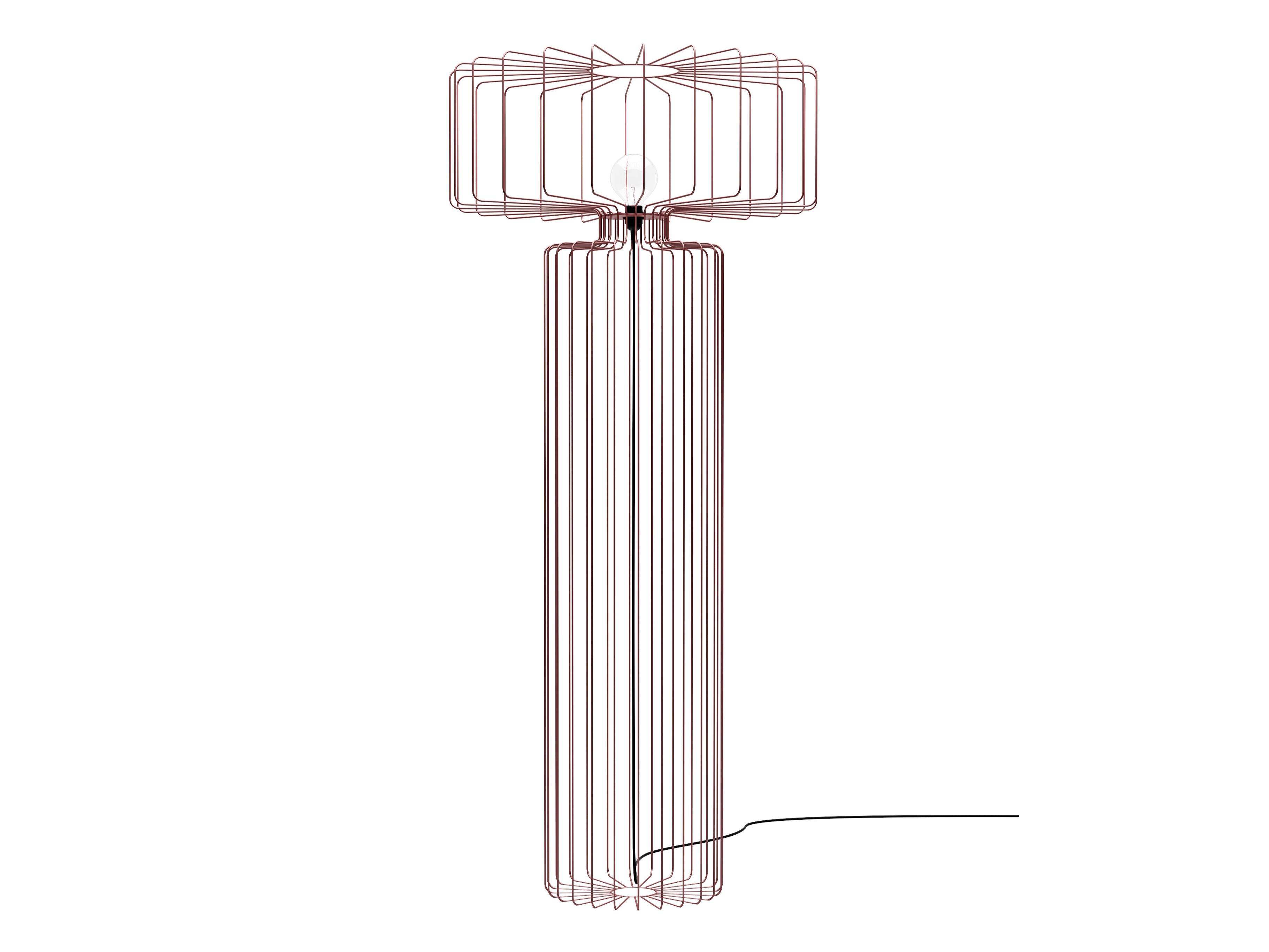 Торшер из железного прута Pipedesign he LEI LALTRA ARCH-00037424
