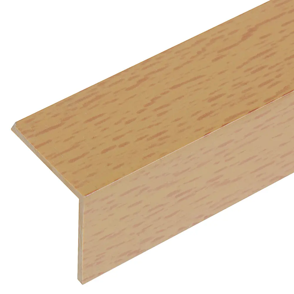 Уголок ПВХ 20х20х1000 мм цвет бук GAH ALBERTS STLM-2168655 - Вид №1
