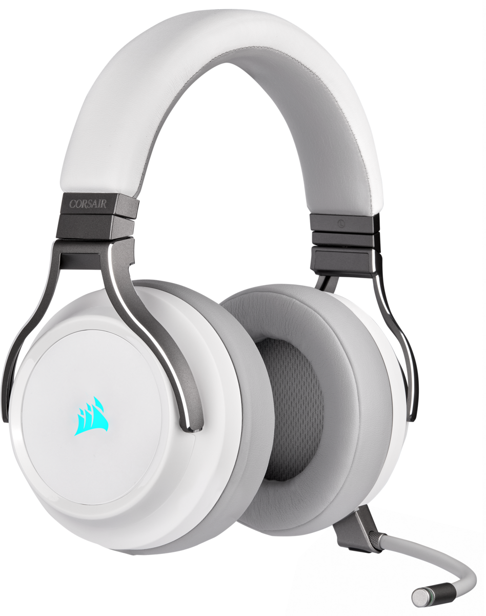 CA-9011186-EU Игровая гарнитура gaming™ virtuoso rgb wireless high-fidelity gaming headset, white (eu version) Corsair Santreyd  - Вид №3