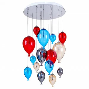 Дизайнерская подвесная люстра Spot Light Balloon 1791515 хром SPOT LIGHT ДИЗАЙНЕРСКИЕ, BALLOON 108183 Хром