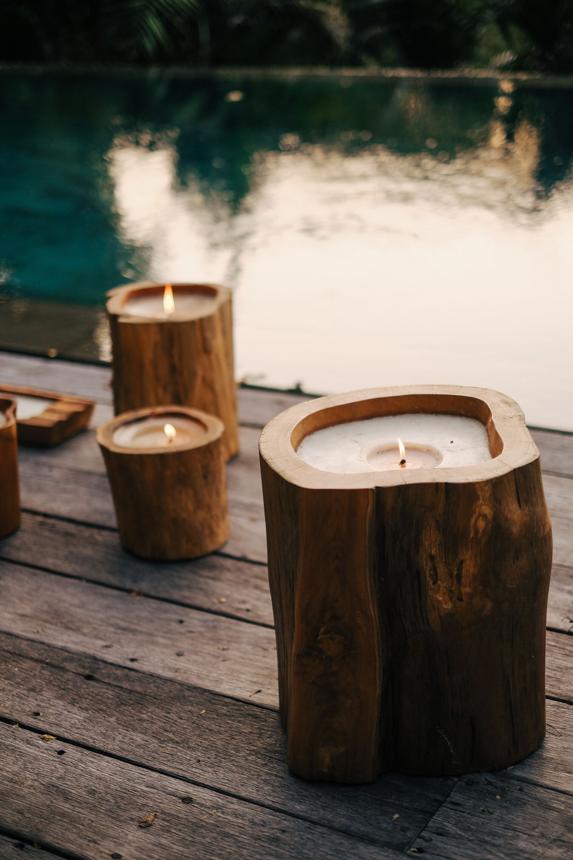 Свеча из тикового дерева cbdesign Аксессуары ARCH-00091176 - Вид №7