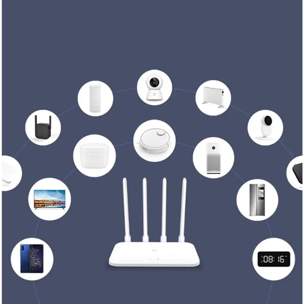 Маршрутизатор Xiaomi Mi Router 4A Giga Version цвет белый Santreyd STLM-2119216 - Вид №8