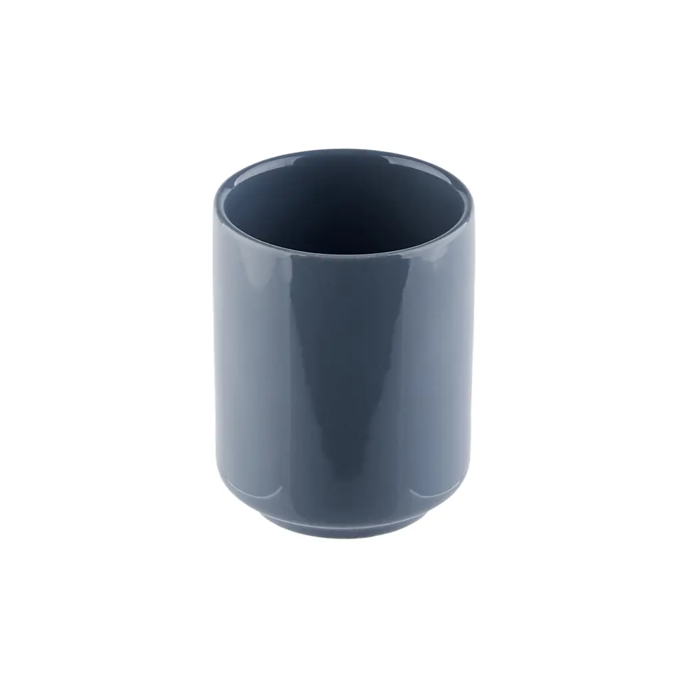 Керамический стакан для зубных щеток MOROSHKA Nechakra в сине-сером цвете 89384111 STLM-1564173