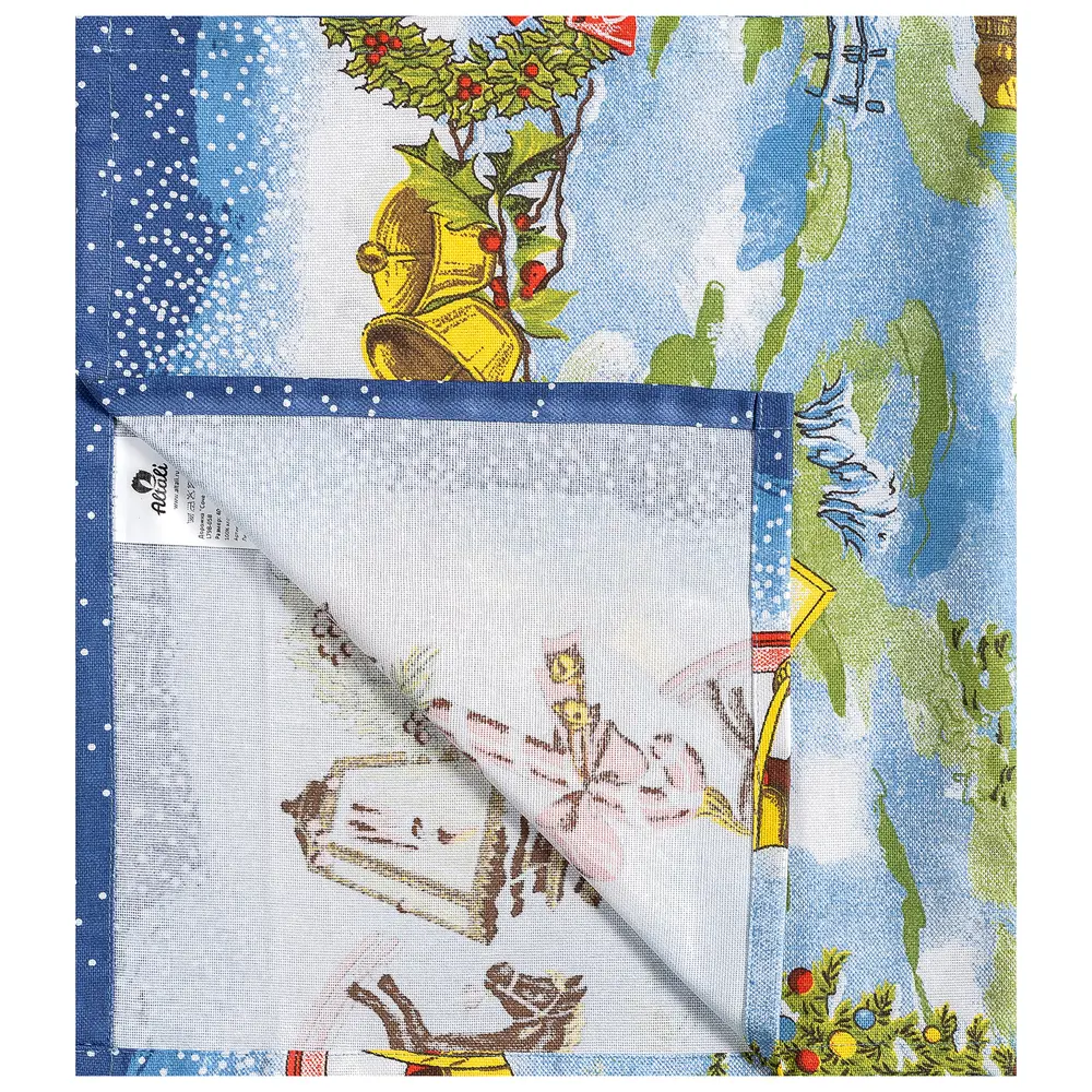 Дорожка Altali Сочельник прямоугольная 40x140 см цвет синий STLM-2180144 - Вид №3