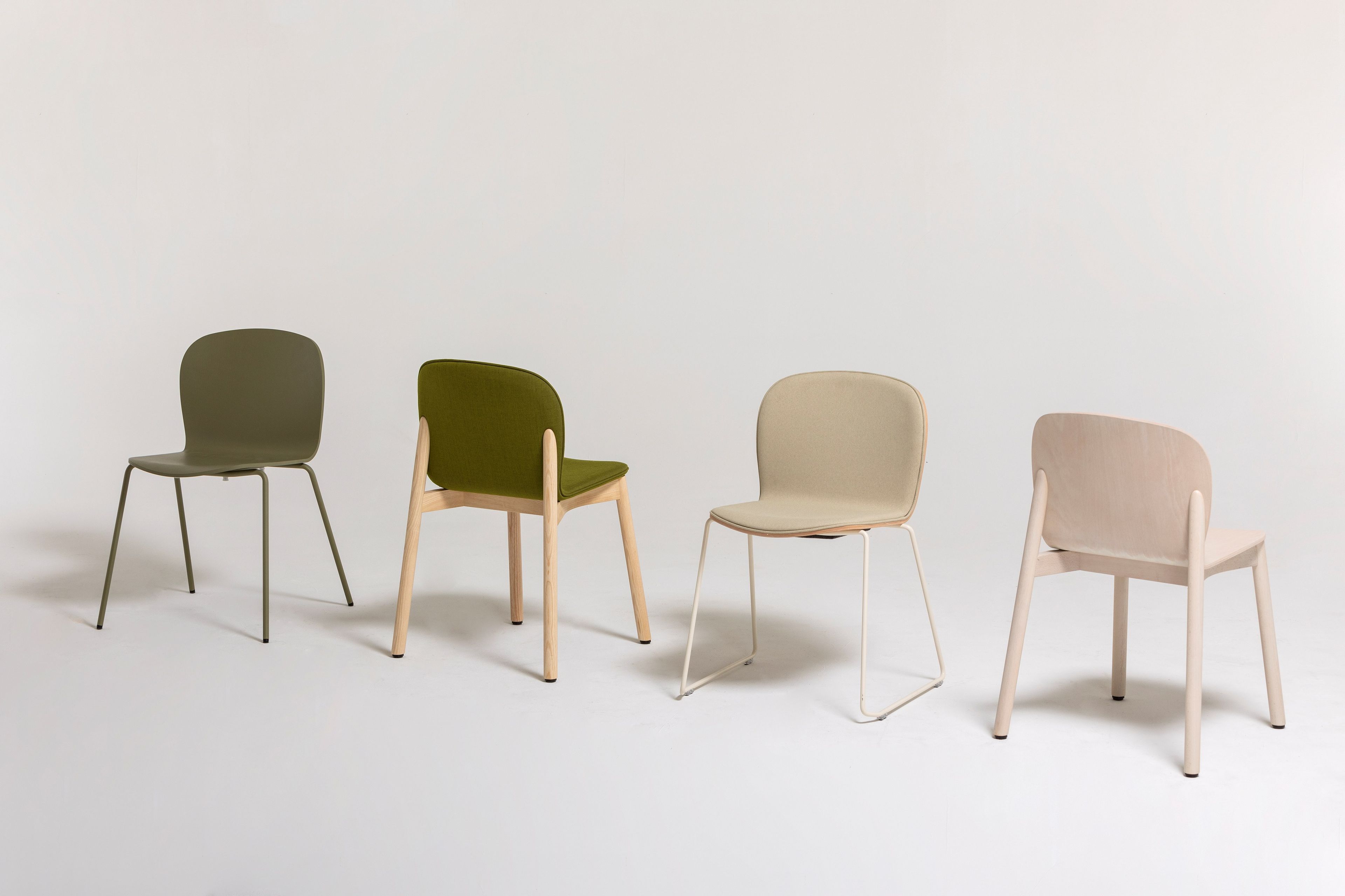 Фанерный стул с мягким сиденьем Vergés Ona ARCH-00008117 - Вид №2