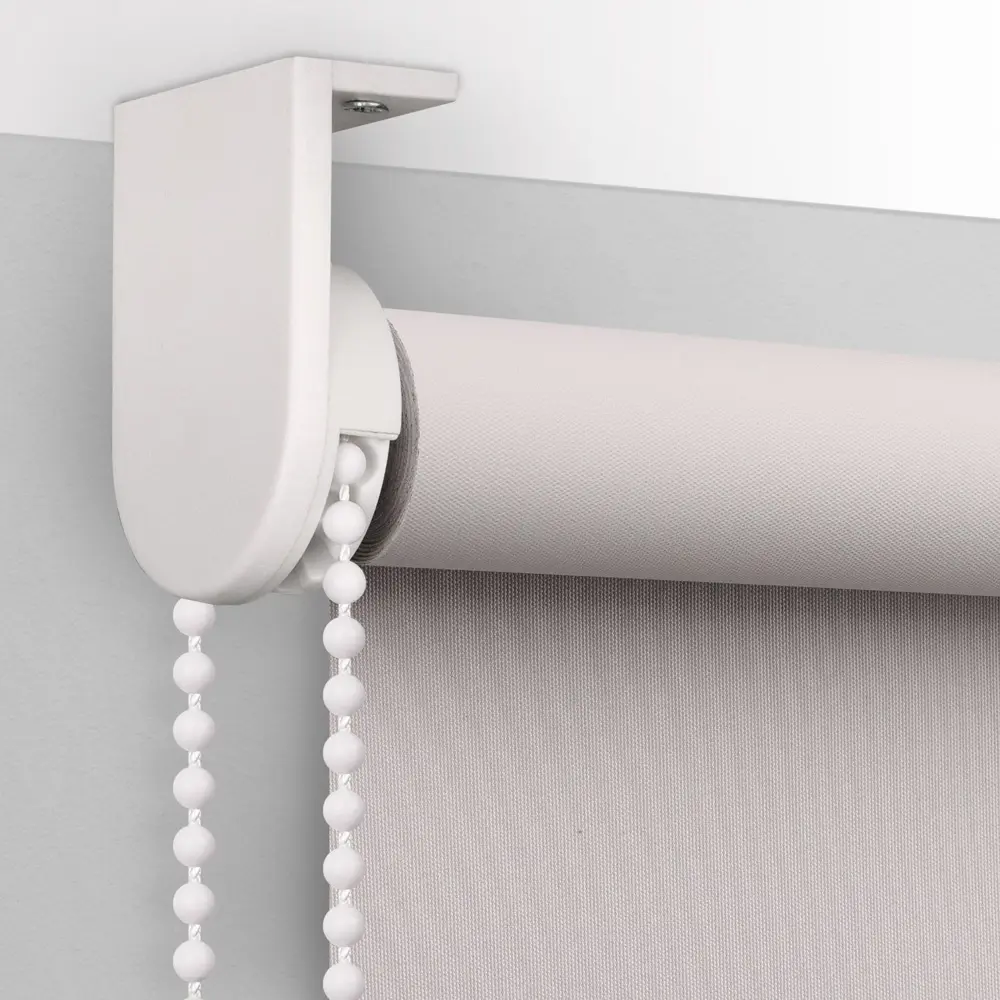 Штора рулонная блэкаут 120x160 см светло-серая PRAKTO BLACKOUT STLM-2058408 - Вид №2