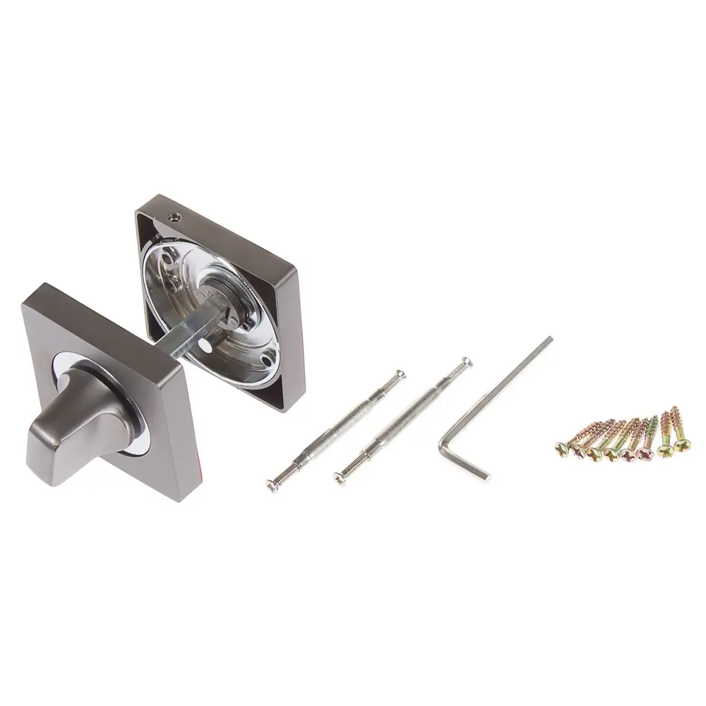 Завертка квадратная к ручкам RENZ цвет матовый никель STLM-2146447 - Вид №1