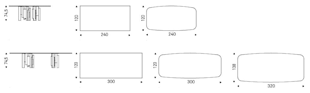 Керамический бочонок стол Cattelan italia Skyline ARCH-00026098 - Вид №1