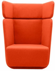 SOFTLINE Кресло из ткани с высокой спинкой Basket