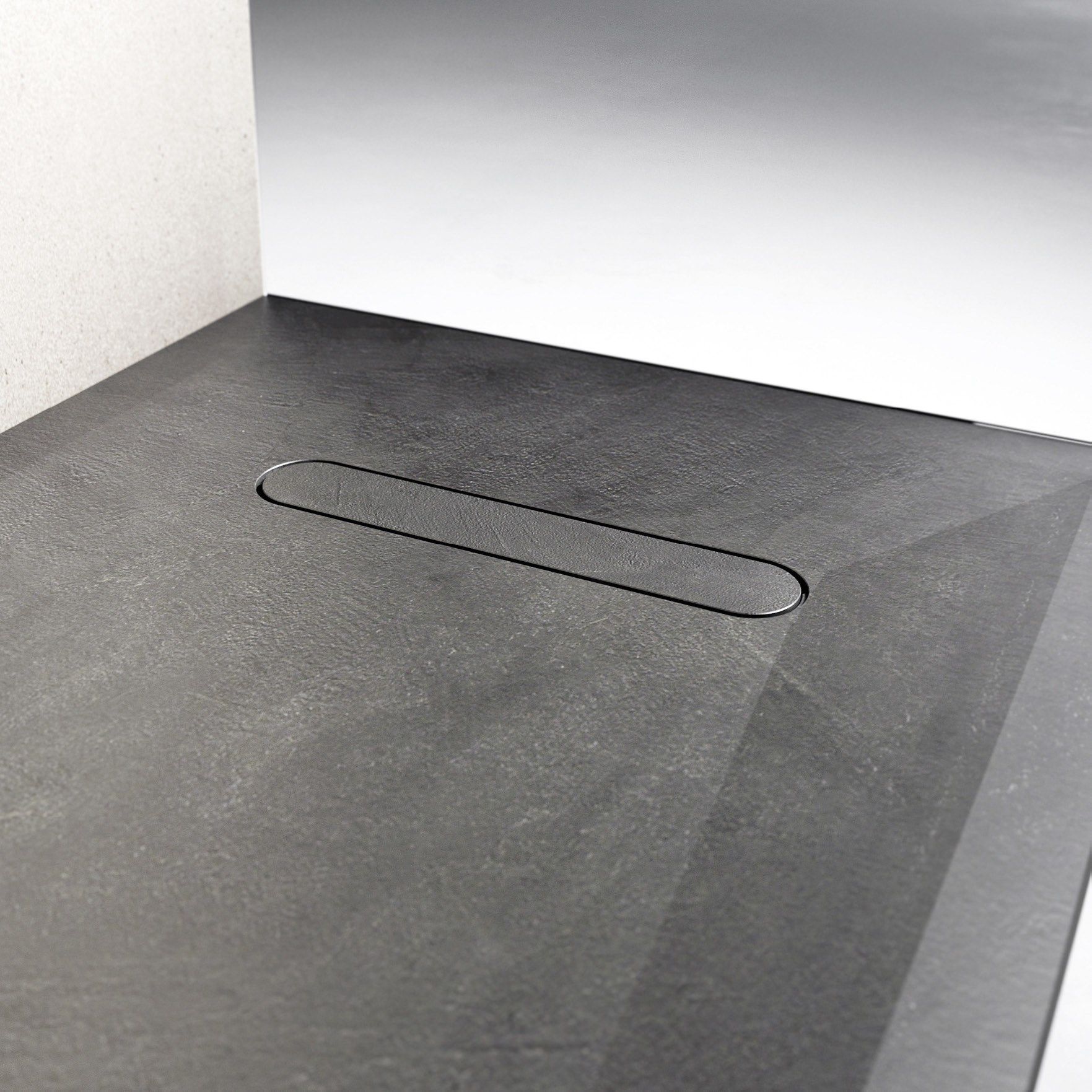 Поддон для душа с противоскользящим напольным покрытием Luxolid® Relax Design VESUVIUS ARCH-00080268 - Вид №2