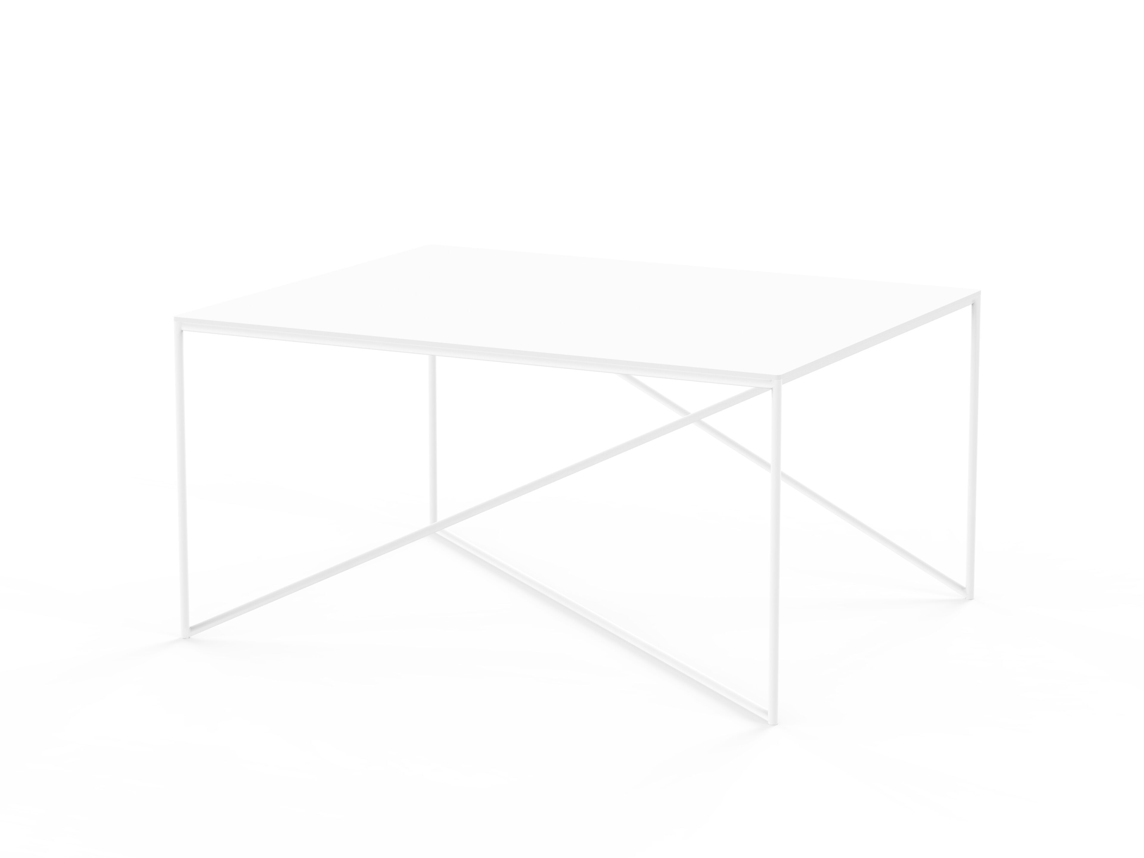 Прямоугольный журнальный столик из стали и алюминия Grupa Dot ARCH-00023994 - Вид №12